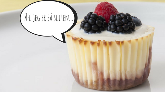 Åh! Jeg er så sliten...
