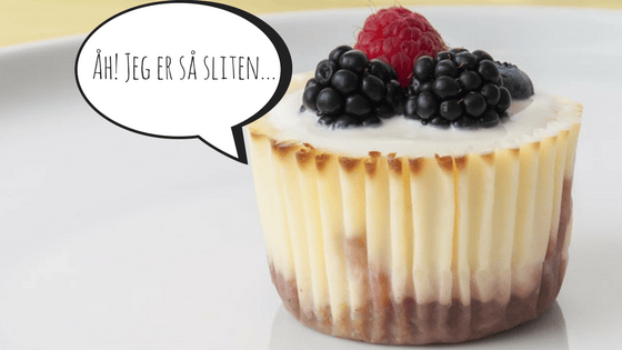 Åh! Jeg er så sliten...